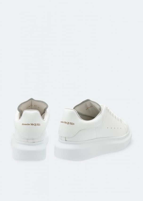 Shop Alexander McQueen Women's Oversized Metallic Colorblocked Leather  Sneakers | Saks Fifth Avenue