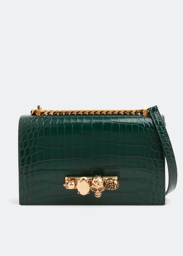 Mcqueen jewelled satchel on sale