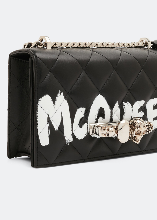 Alexander McQueen Jewelled satchel for Women - Black in KSA 