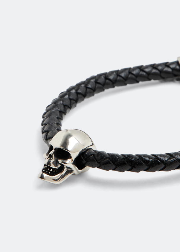 Alexander mcqueen discount skull bracelet mens