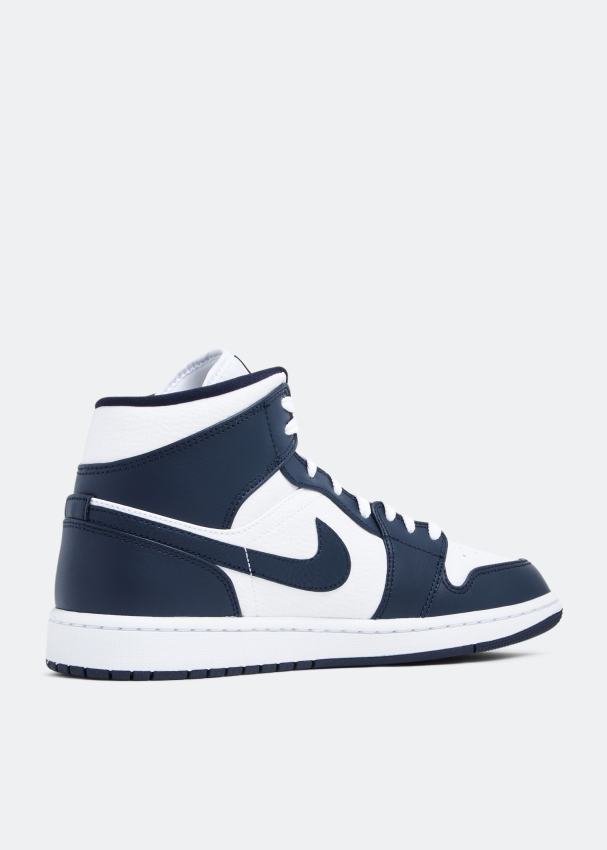 Nike air jordan 1 mid obsidian online