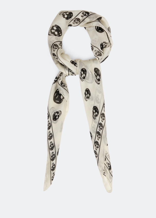 Alexander mcqueen best sale classic skull scarf