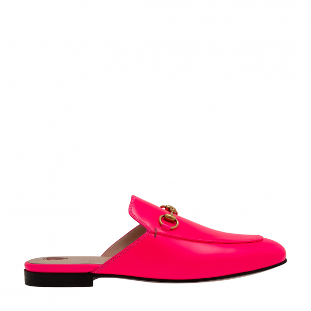 Gucci Princetown backless loafers for Women Black in Kuwait Level Shoes