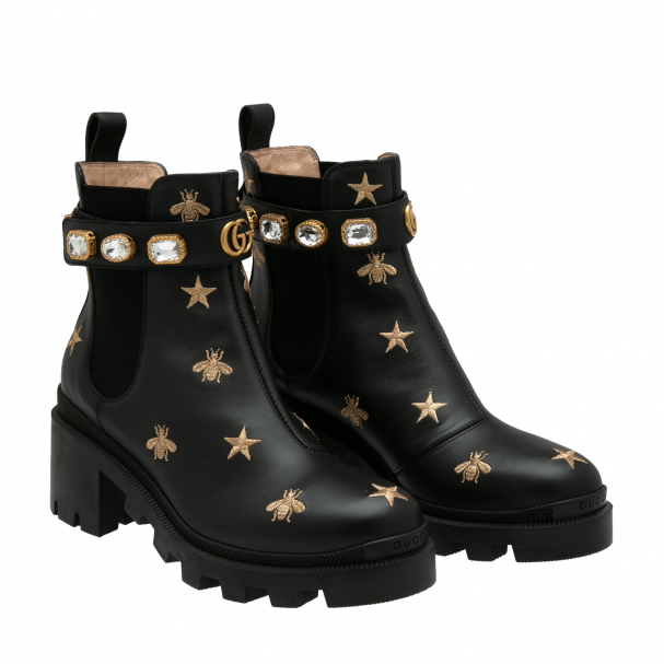 Gucci Trip boots for Women Black in UAE Level Shoes