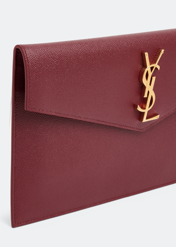 ysl uptown pouch red