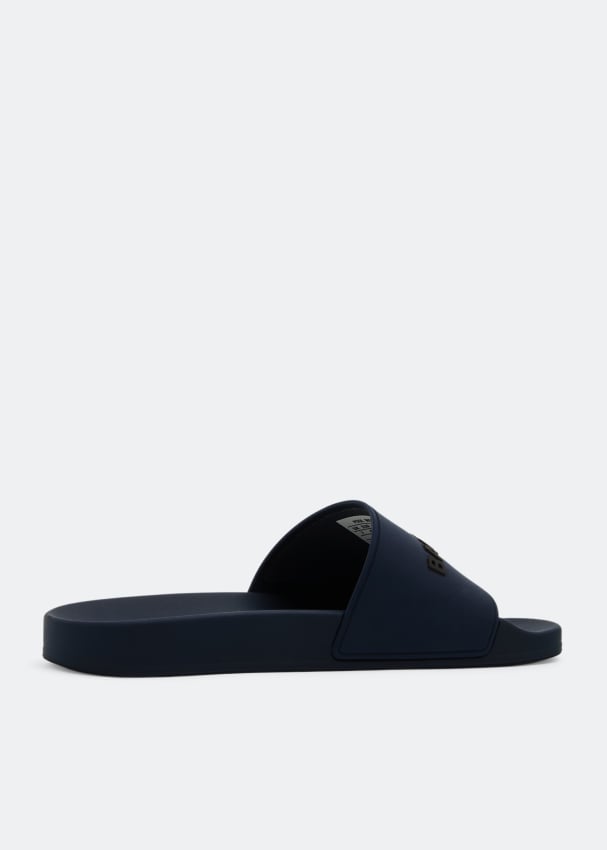 Balenciaga Pool rubber slides for Men - Blue in UAE | Level Shoes
