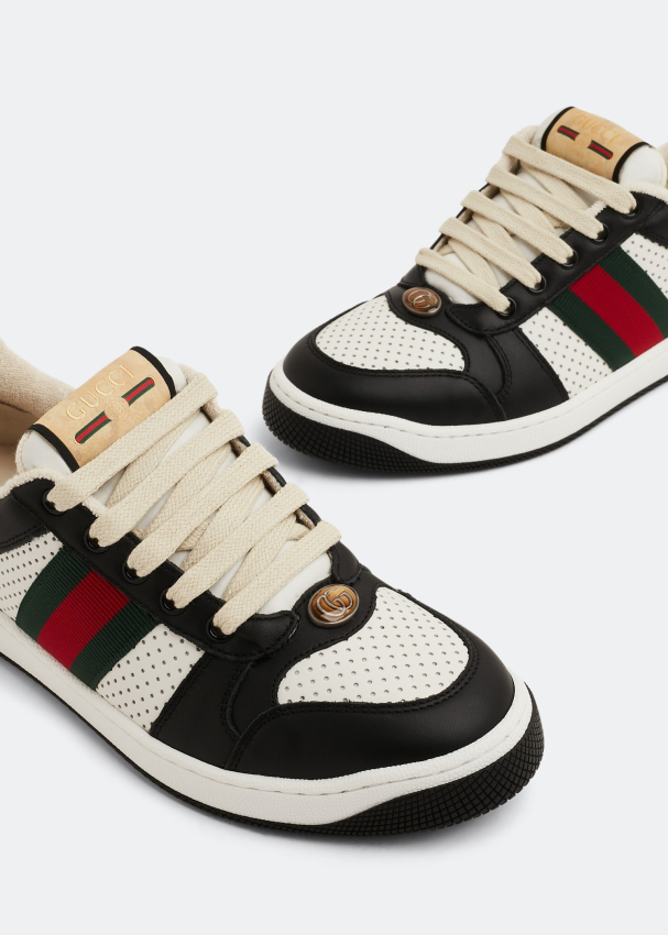 gucci women's screener leather sneaker
