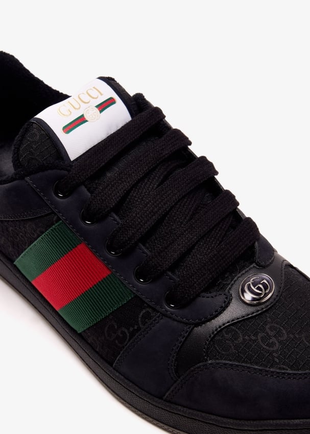 Gucci Screener sneakers for Men Black in KSA Level Shoes