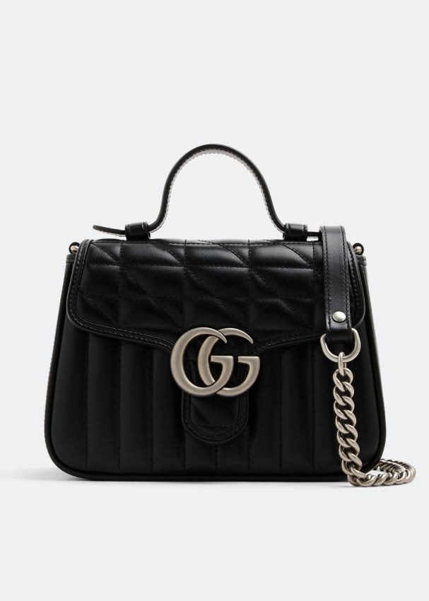 Gucci GG Marmont mini top handle bag for Women Black in UAE Level Shoes