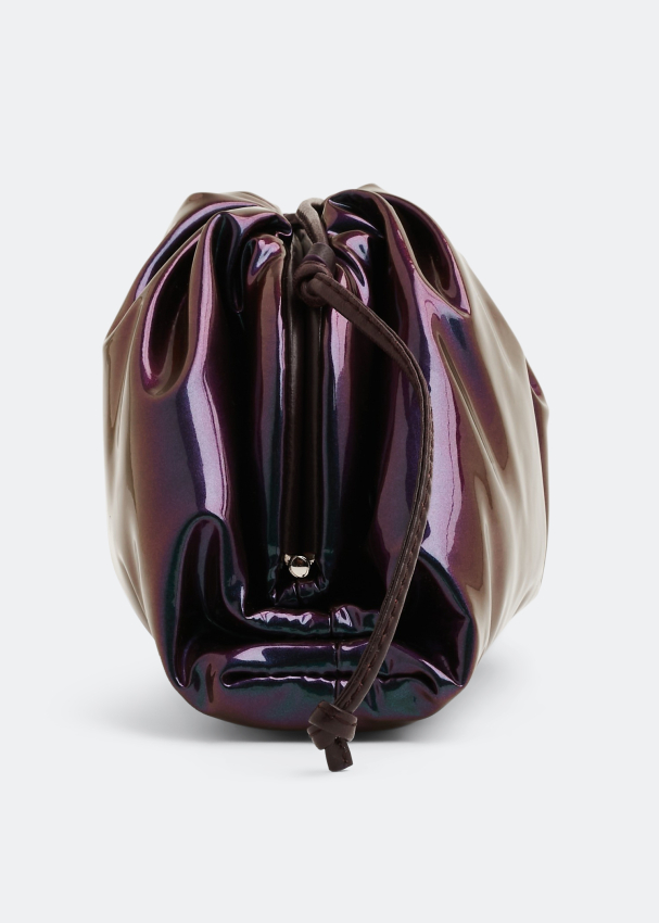 Bottega veneta purple online clutch