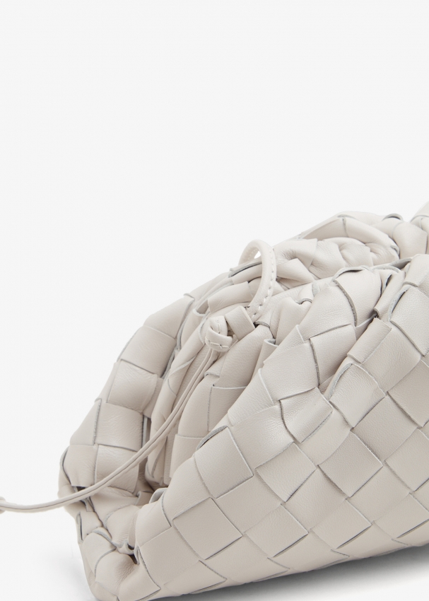 Bottega veneta pouch white sales