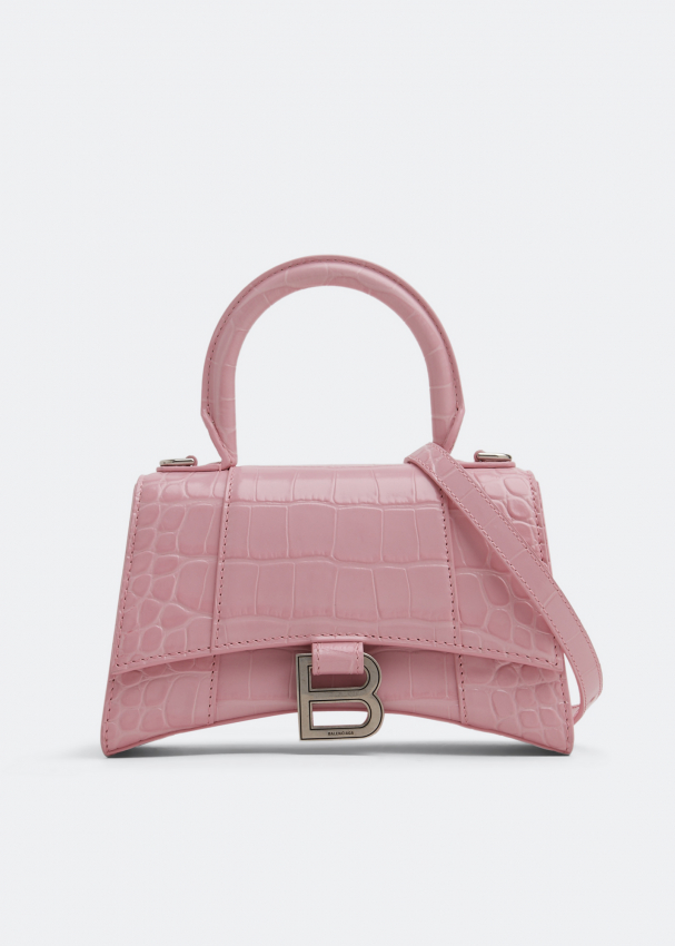 Balenciaga Hourglass XS top handle bag for Women - Pink in UAE | Level ...