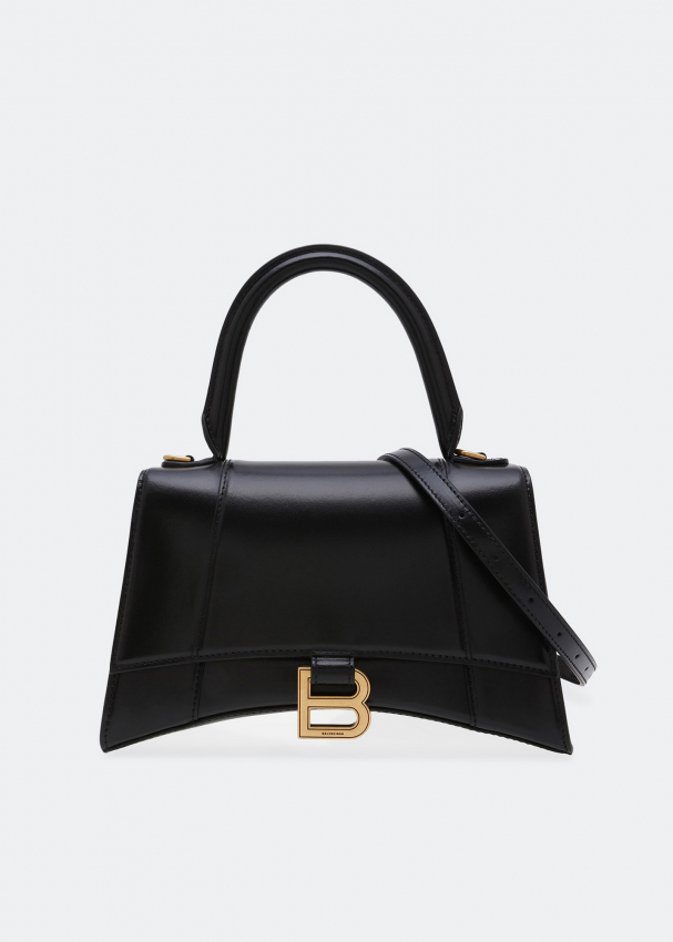Balenciaga Hourglass S top-handle bag for Women - Black in UAE | Level ...