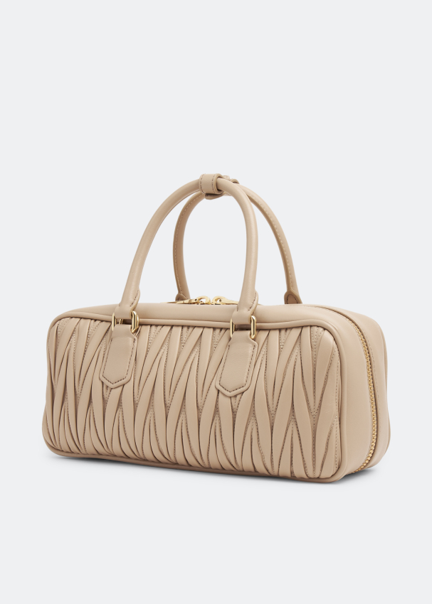 Miu Miu Arcadie matelassé leather bag for Women - Beige in UAE  