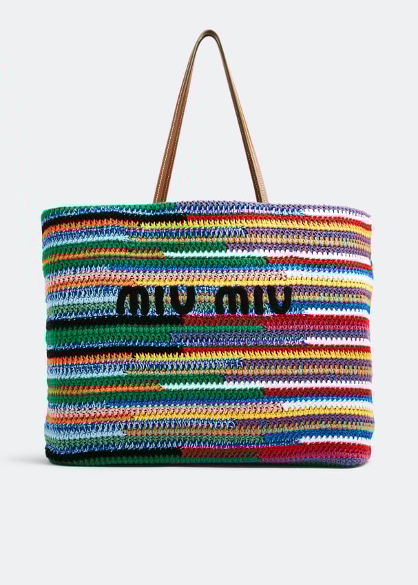 Multicolor tote bags top