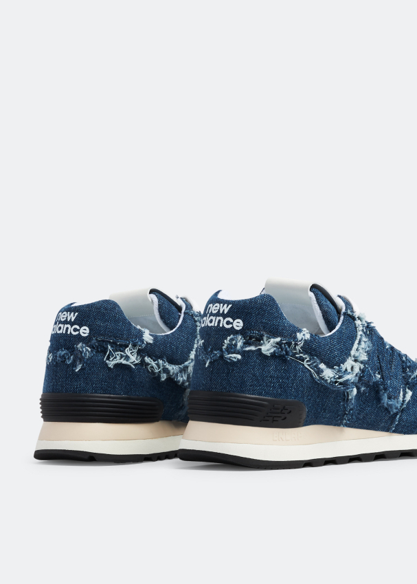 Women's GG sneaker in blue denim | GUCCI® US