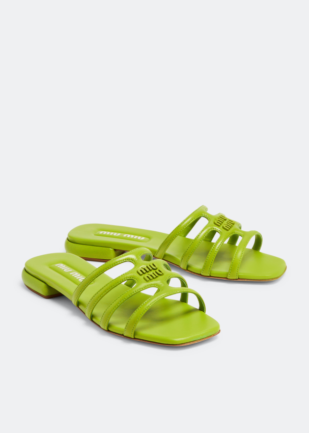 Lime clearance green sandals