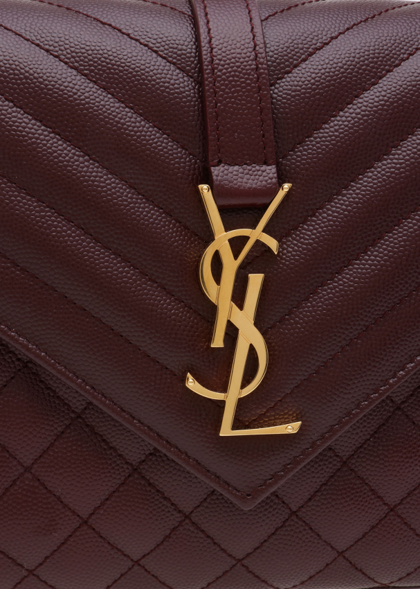 Ysl bag deals maroon