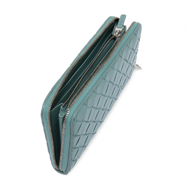 Bottega zip deals around wallet