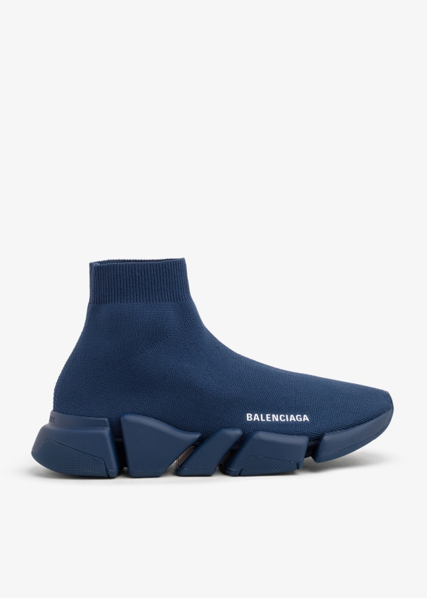 Balenciaga Speed Trainer Bright Blue Mens  587286W17024085  US