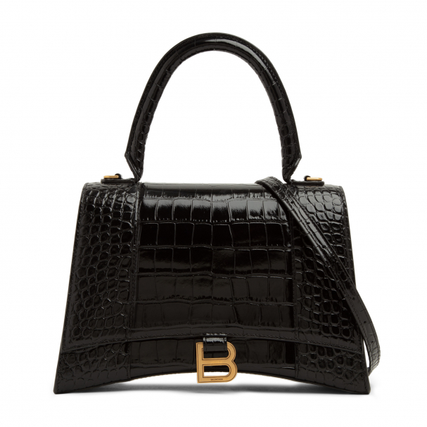 Balenciaga Hourglass top-handle bag for Women - Black in UAE | Level Shoes