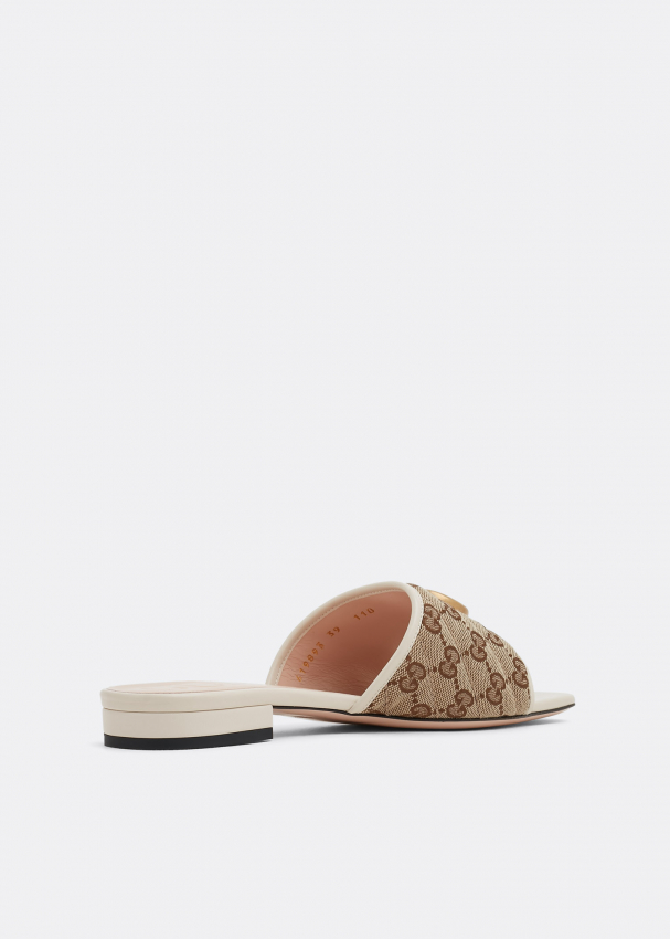 Gucci double gg sandals cheap