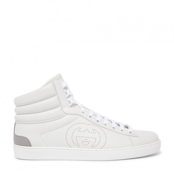 Gucci Ace high-top sneakers for Men - White in UAE | Level Shoes