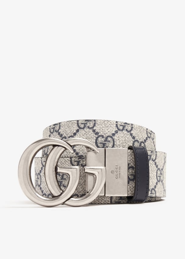 Gucci supreme reversible belt deals