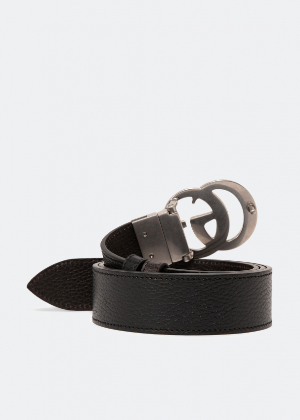 Gucci Double G reversible belt for Men - Black in UAE