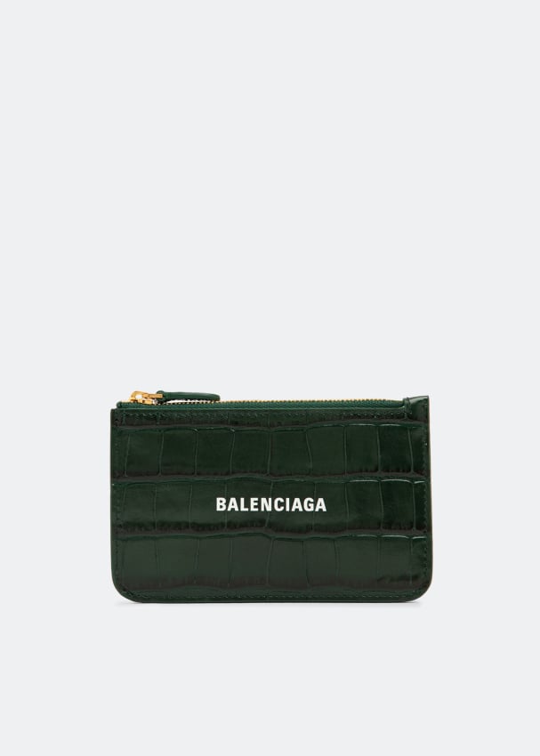 Balenciaga green wallet discount