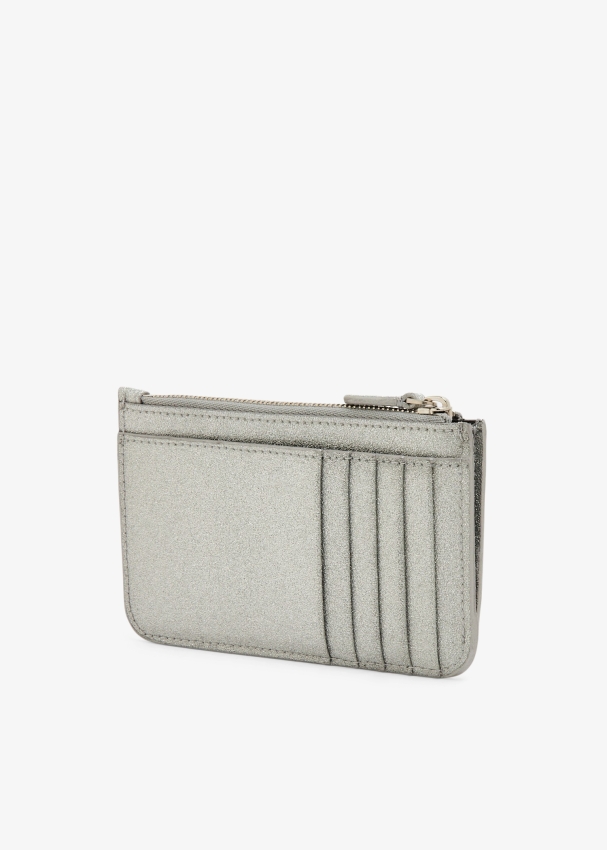 Balenciaga Long cash coin cardholder for Women Silver in