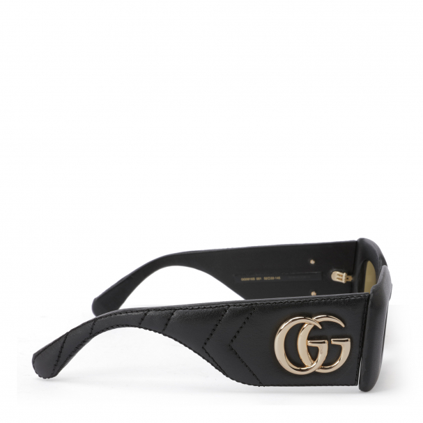 Gucci Rectangular frame sunglasses for Women Black in UAE Level Shoes