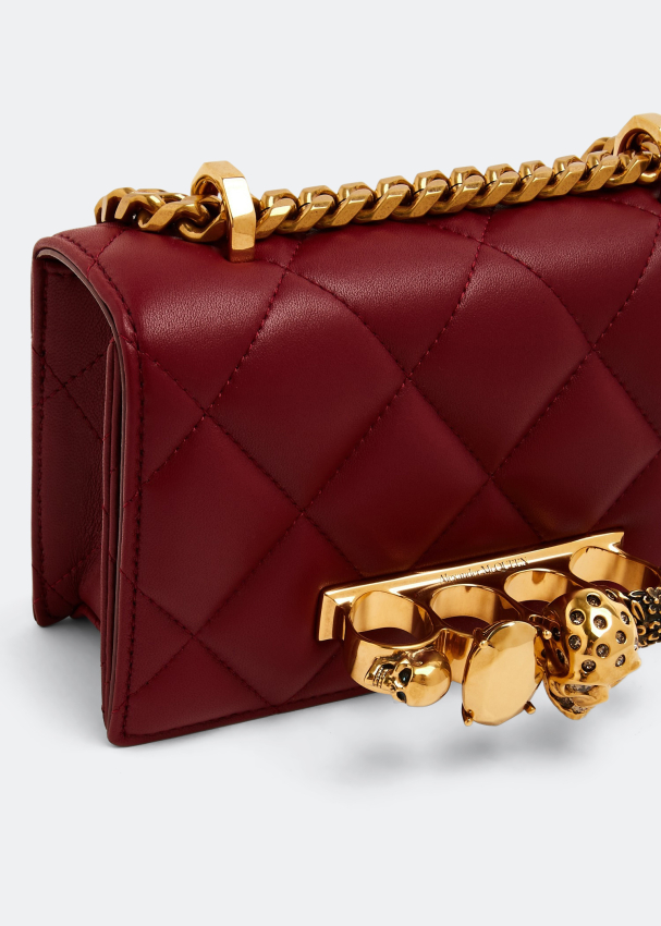 Alexander McQueen Jewelled satchel for Women - Red in KSA | Level 