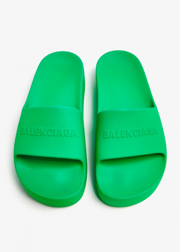 Balenciaga Chunky sandals for Women Green in Oman Level Shoes