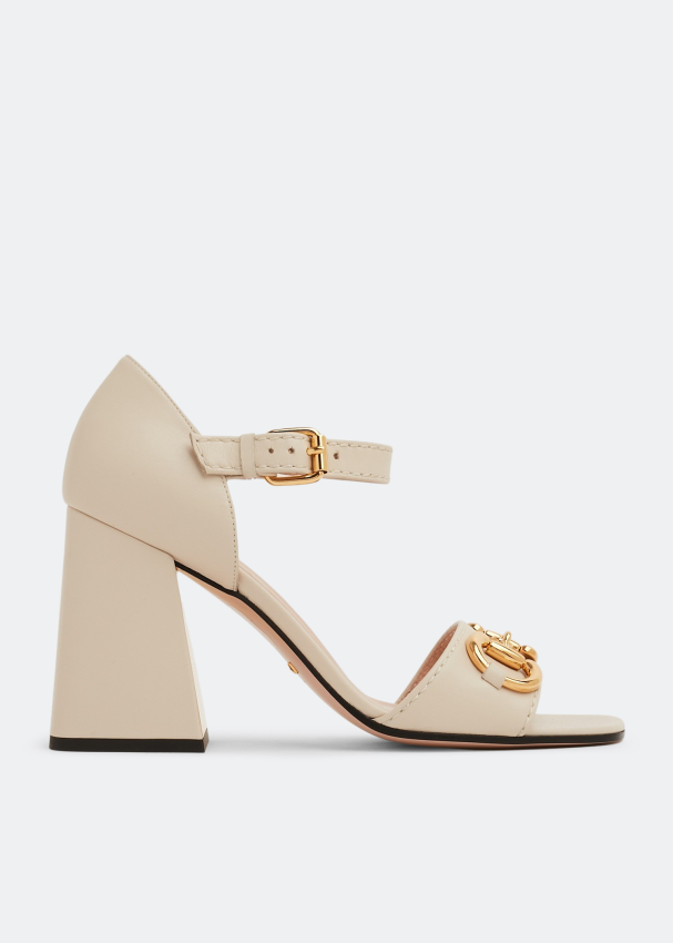 Gucci Horsebit sandals for Women White in UAE Level Shoes