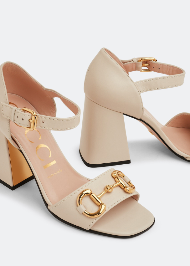 Gucci marmont heels white deals