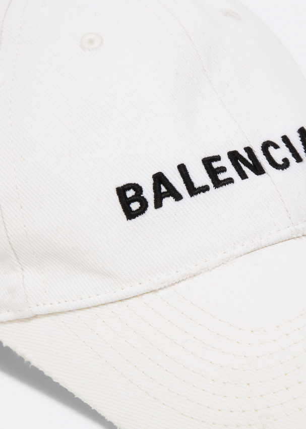 Rastløs Fra Motivere Balenciaga Glow In The Dark logo cap for Men - White in KSA | Level Shoes