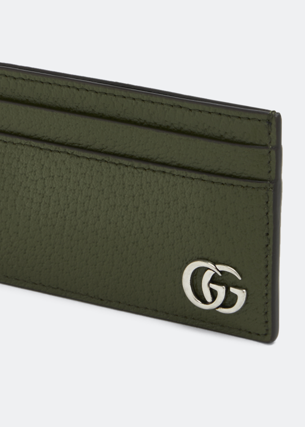 Gucci marmont card case green outlet
