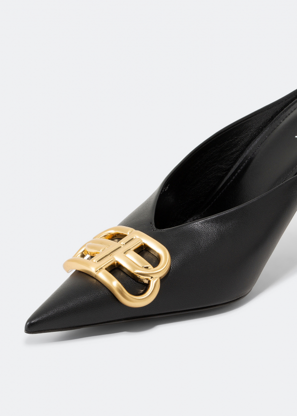 Balenciaga  Shoes  Balenciaga Black Leather Ankleboots Gold Studs 39   Poshmark