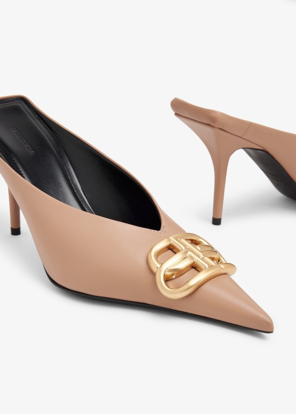 Balenciaga top embellished heels