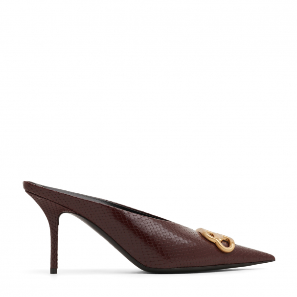 Balenciaga velvet mules store