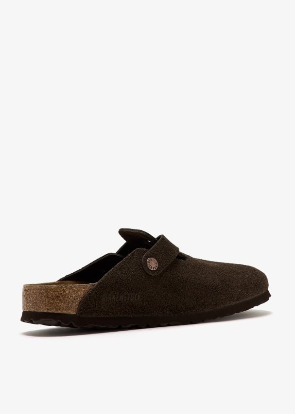 Birkenstock Boston narrow width clogs for Women Brown in UAE Level Shoes