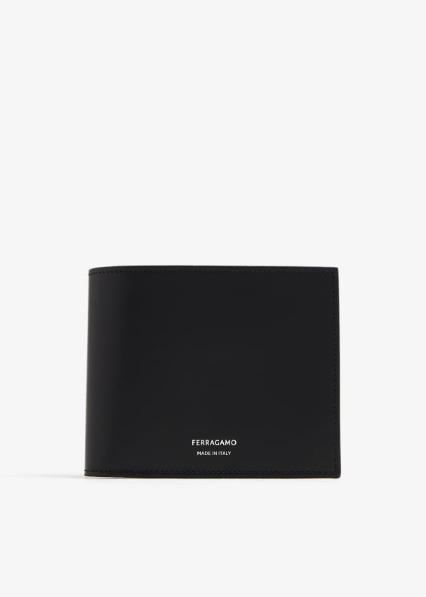 Ferragamo Bi fold wallet for Men Black in UAE Level Shoes