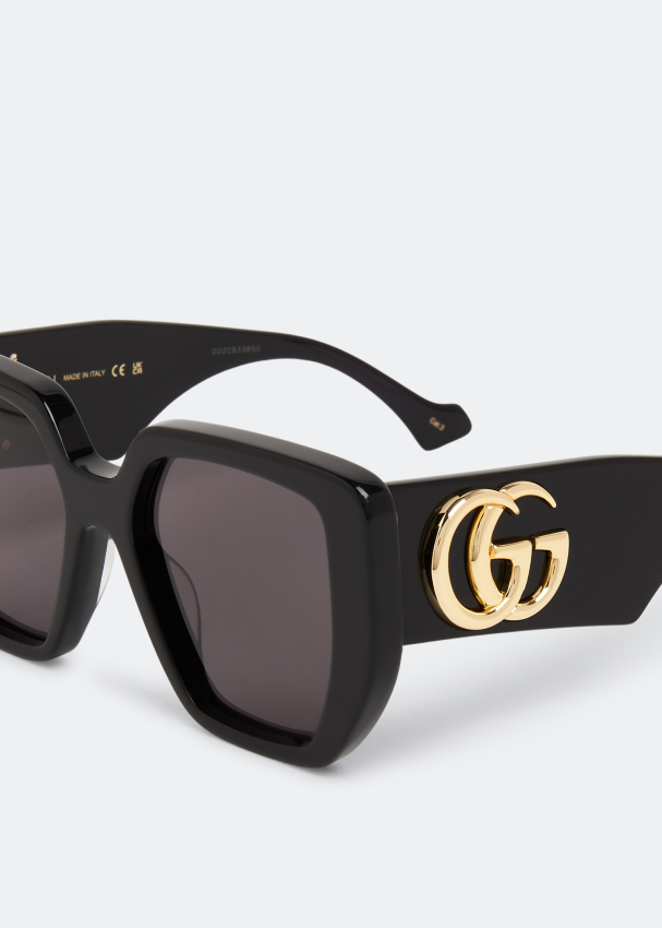 Gucci Rectangular frame sunglasses for Women Black in UAE