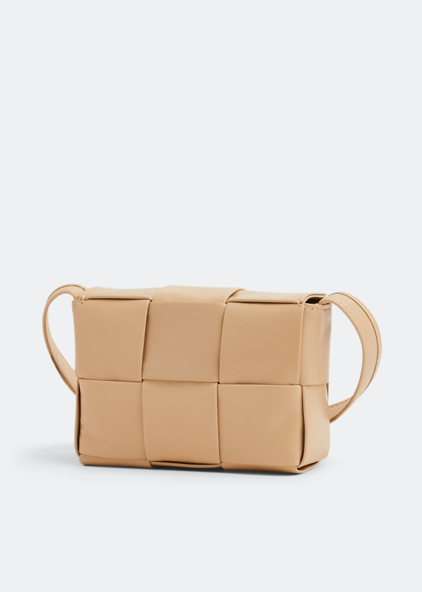 Bottega veneta cassette bag almond best sale