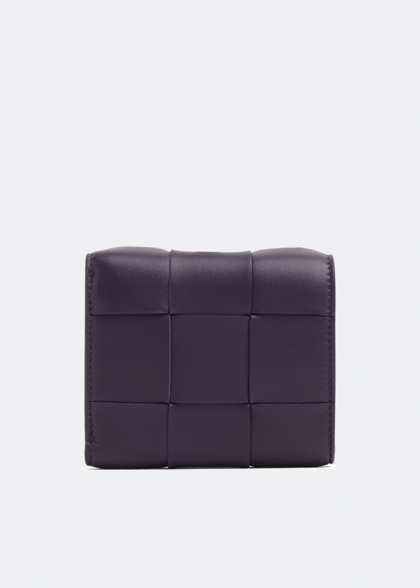 Bottega veneta purple wallet discount