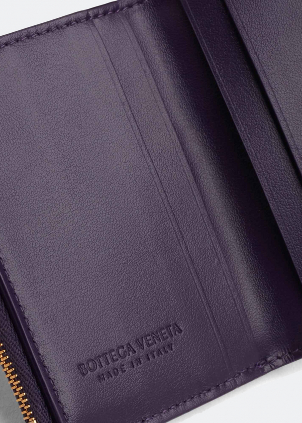Bottega veneta top purple wallet