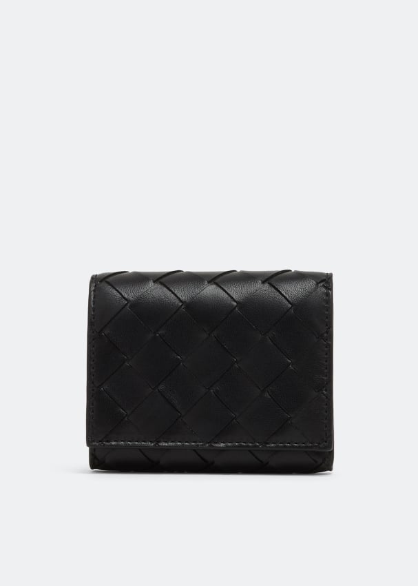 Bottega veneta trifold wallet deals