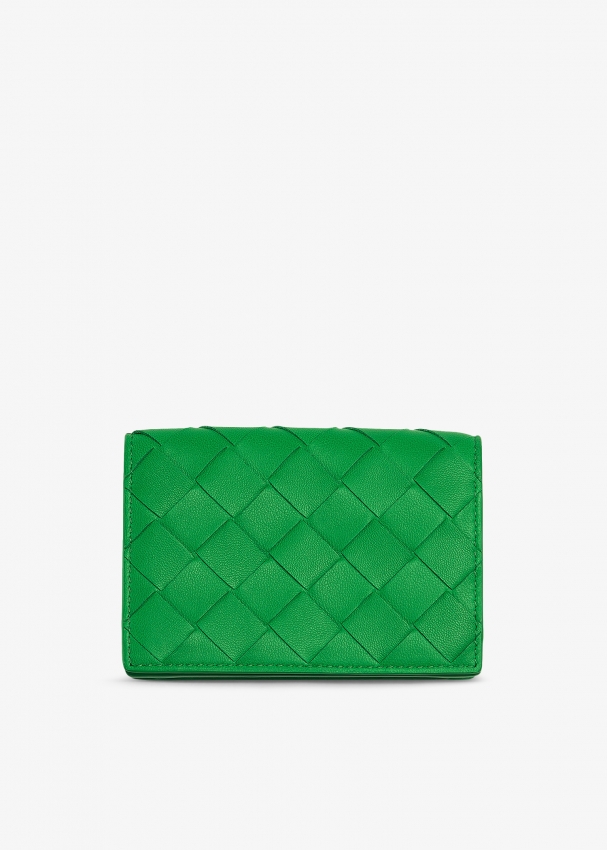Bottega veneta business card holder outlet