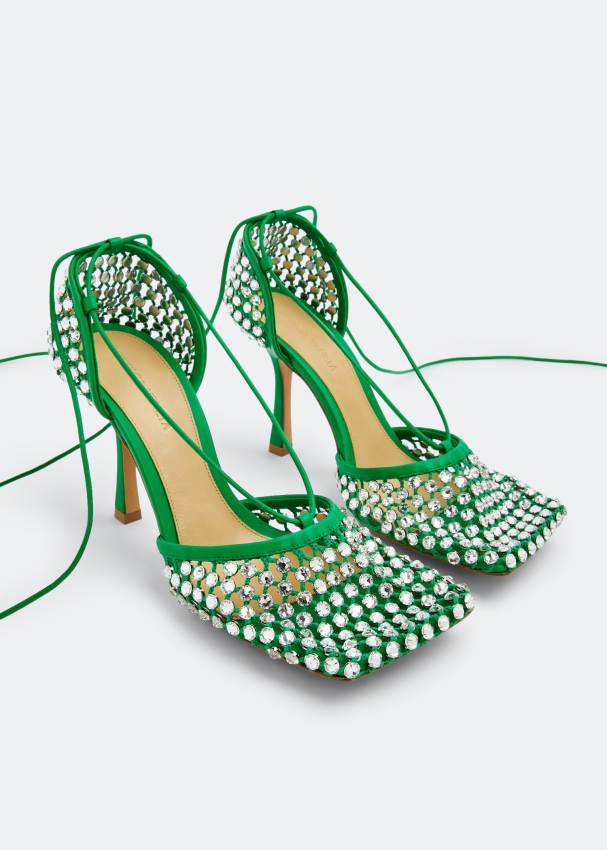Bottega veneta online green sandals
